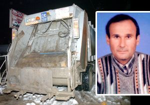 Çöp kamyonunu temizleyen işçi prese kapılarak öldü